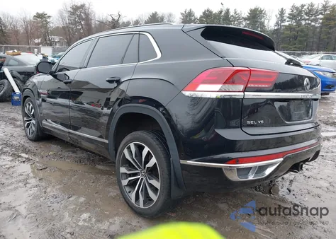2020 Volkswagen Atlas Cross Sport 3.6L V6 Sel Premium R-Line from USA, damaged, VIN 1V2TE2CA1LC221204